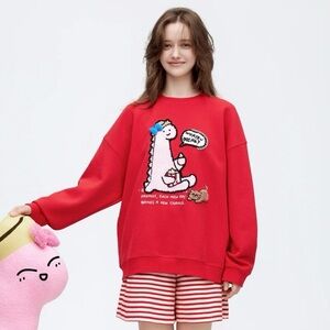 Urlazh New York Lucky Red Sweatshirt XS